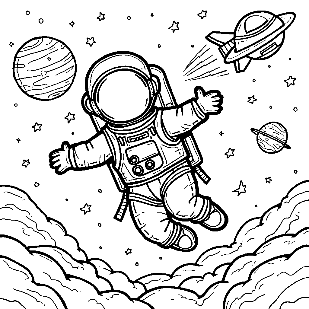 Astronaut in Space