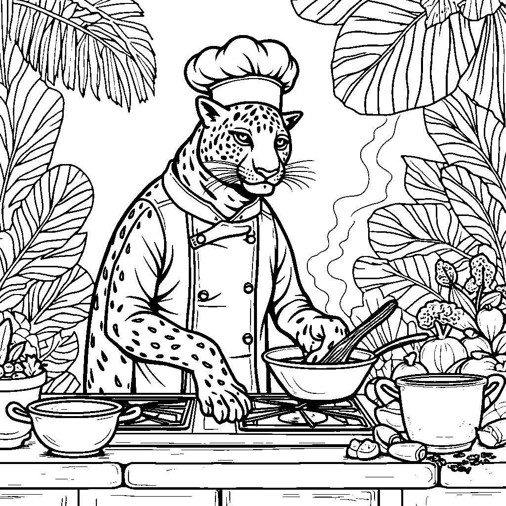 Wild Culinary Adventures: Jaguar in the Jungle Kitchen