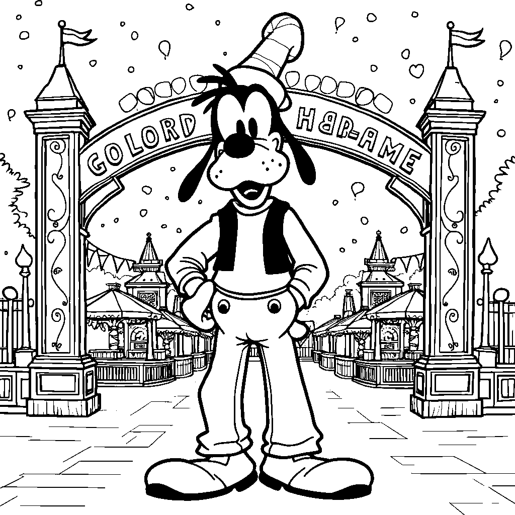 Goofy's Fun-Filled Amusement Park