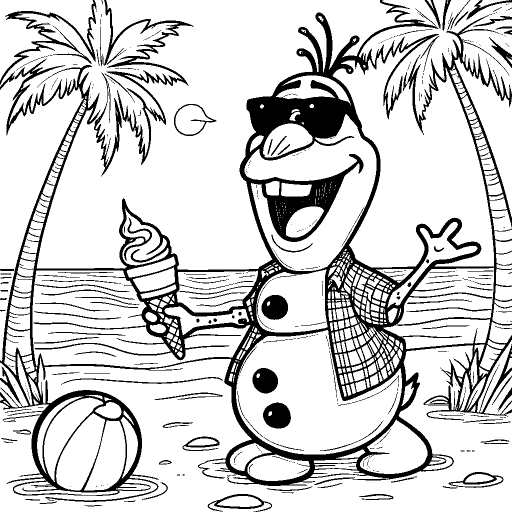 Olaf's Summer Vacation