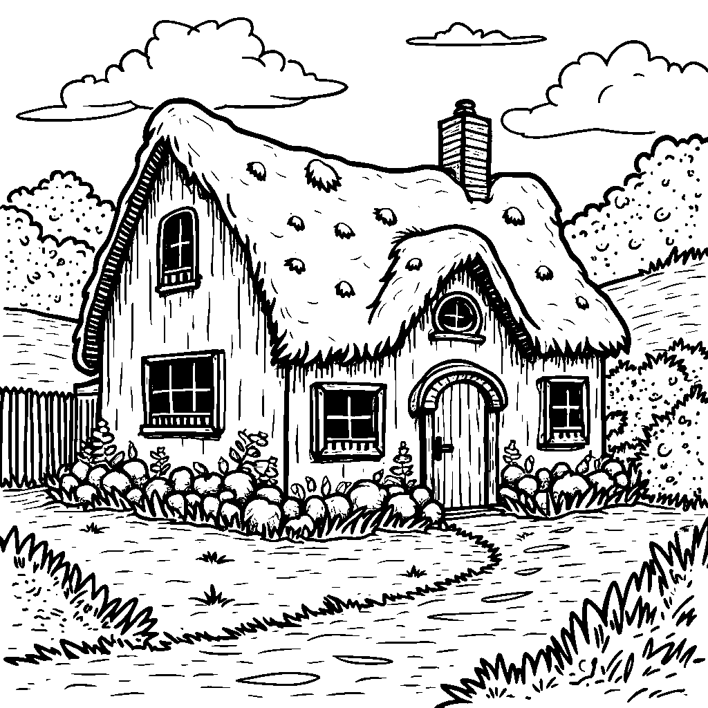 The Burrow, the Weasley family's cozy home