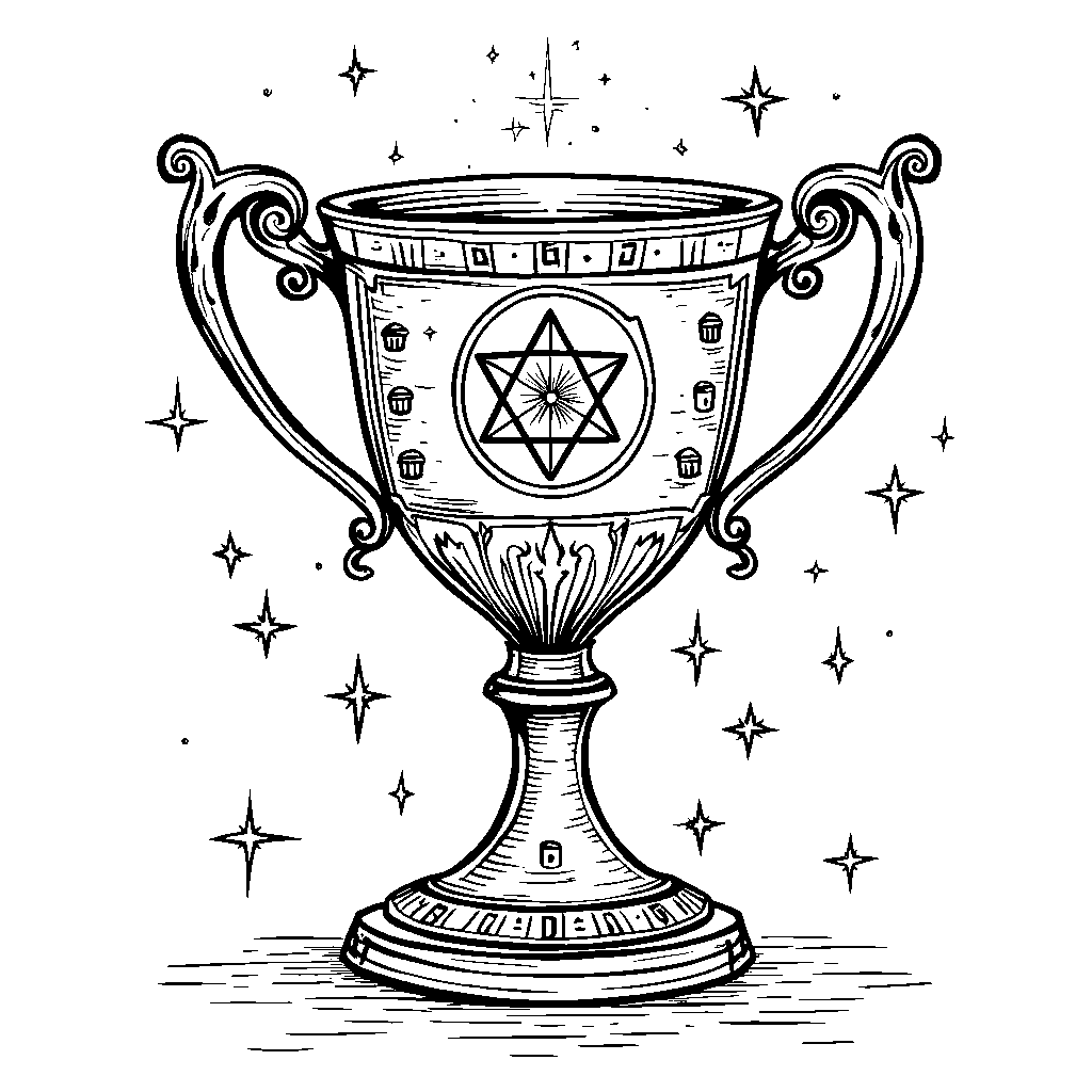 The Triwizard Cup, a symbol of bravery and magic