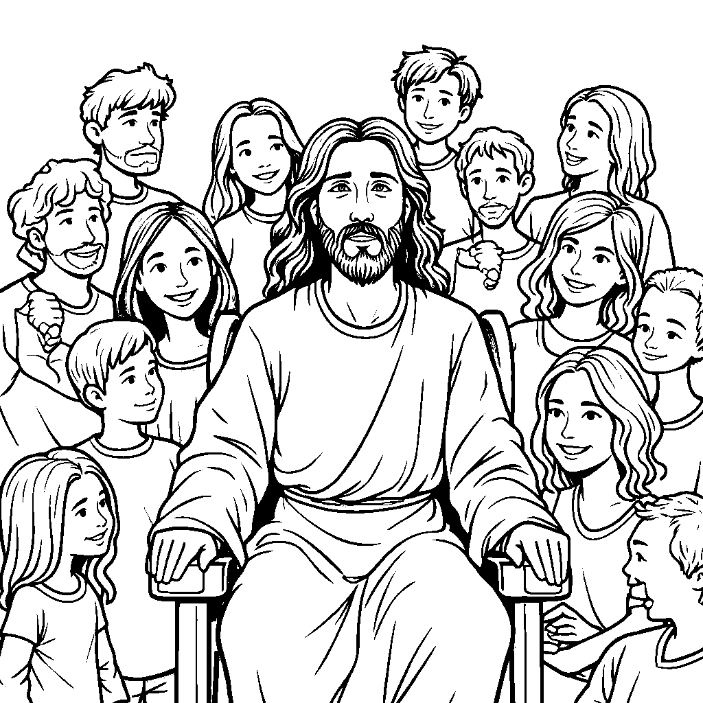 Jesus as a friend to all