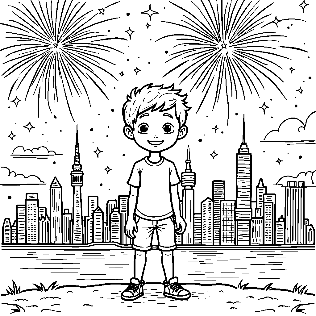 Kai's Fireworks Display