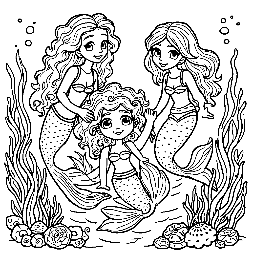 Nya's Mermaid Friends