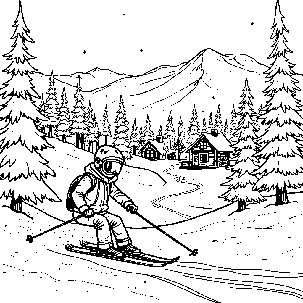 Zane's Snowy Ski Resort