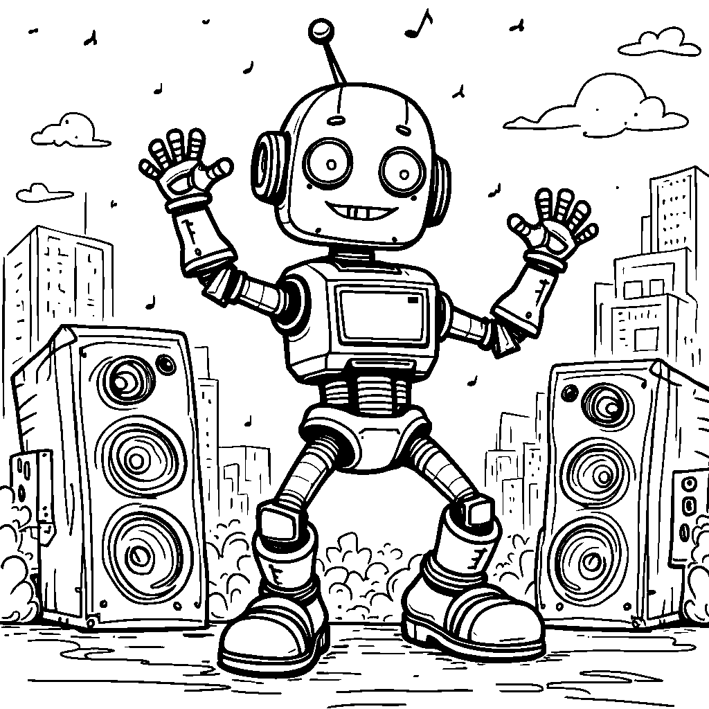 Robot Dancing to Music