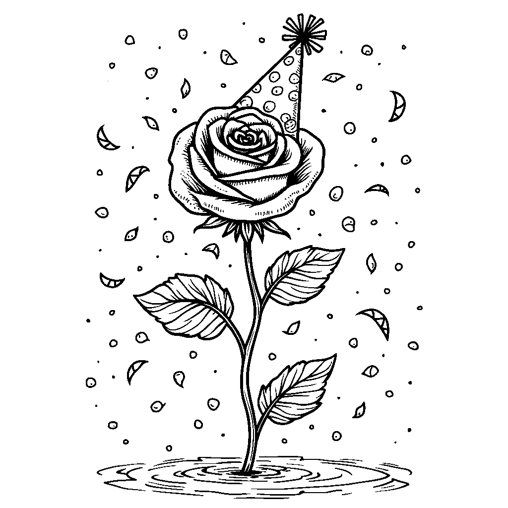 The Rose That Loves to Party!