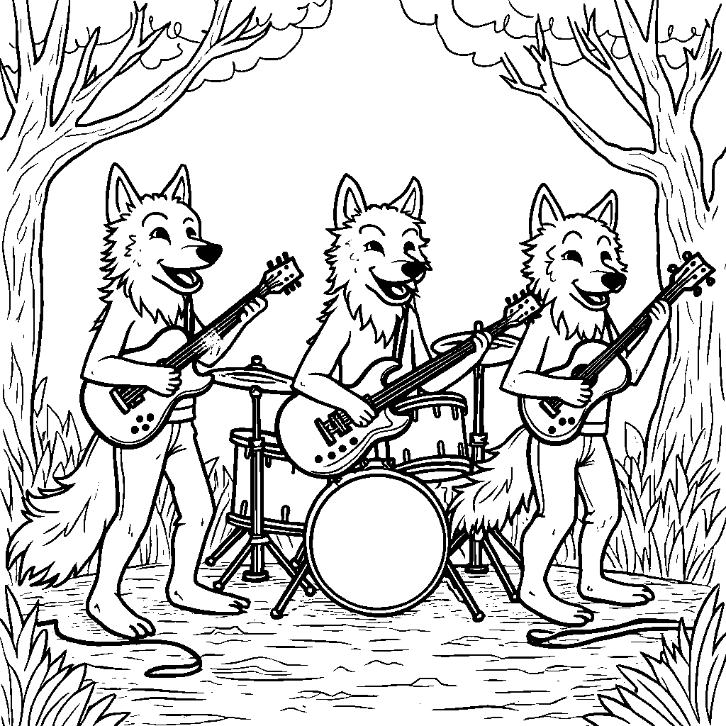 Wolves in a band