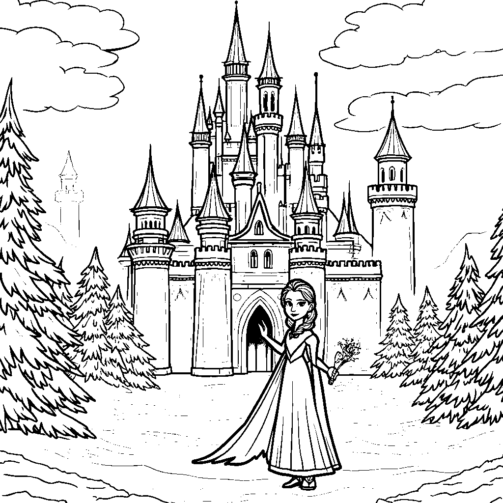 Elsa's Enchanted Ice Palace