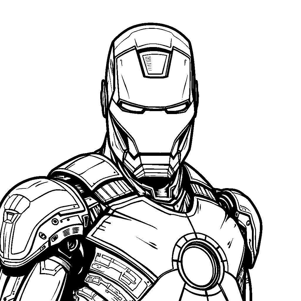 A portrait of Iron Man in different comic book styles