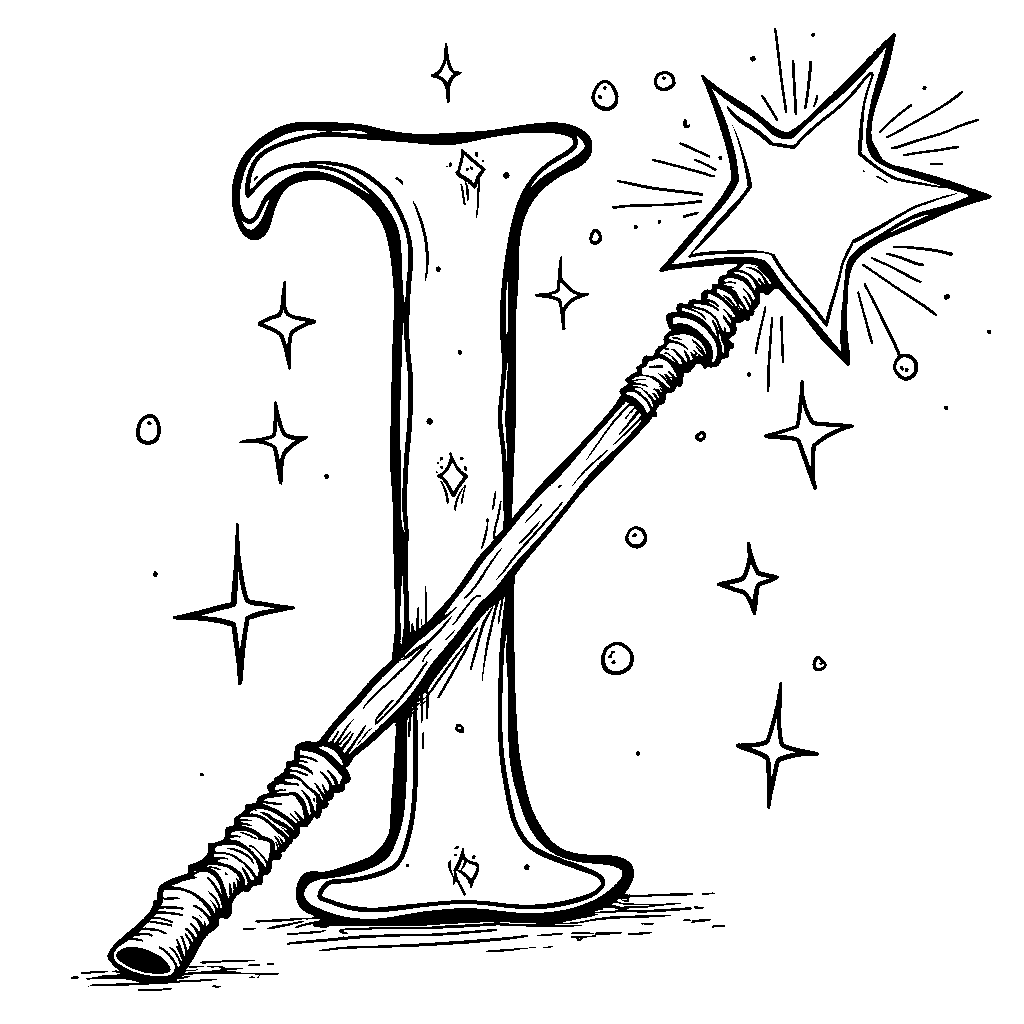 The Letter I as a Magical Wand: A Spellbinding Adventure