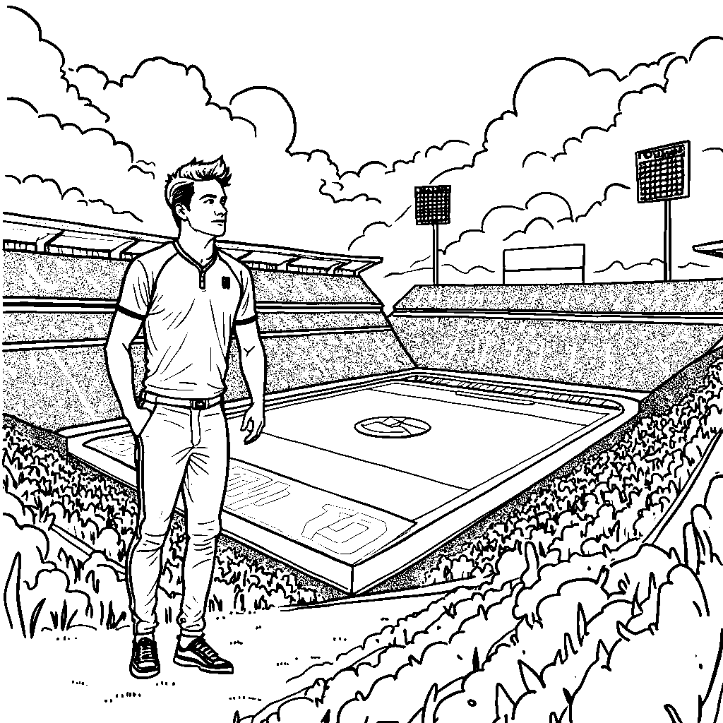 Patrick Mahomes designing his dream football field