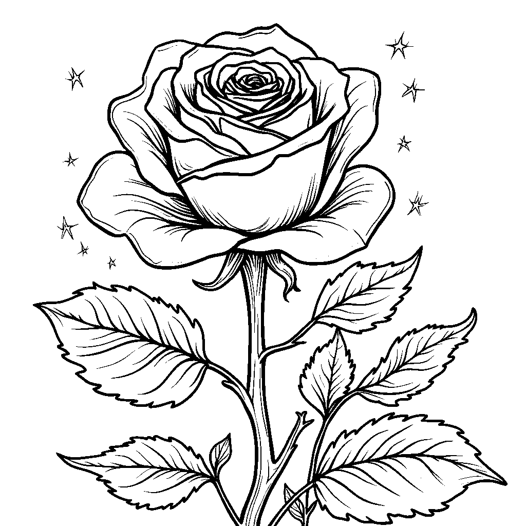 A rose with a built-in microphone