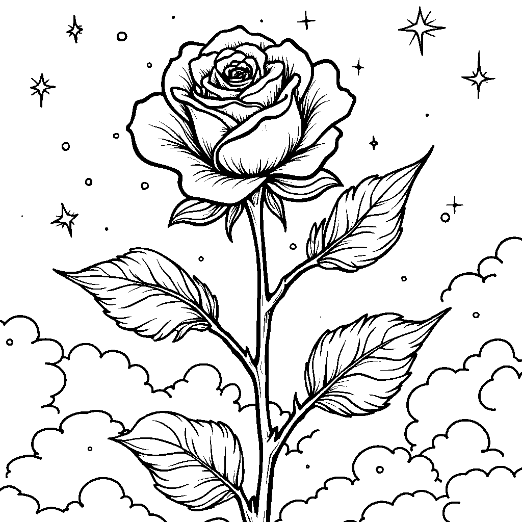 A rose with a special power to make wishes come true