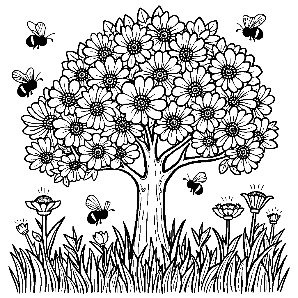 The Busy Bee Tree