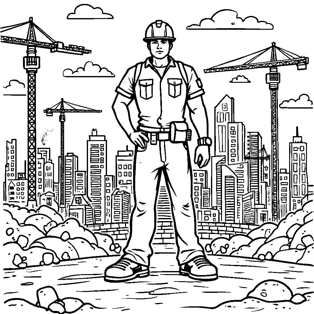 Zero as a master builder constructing a new city